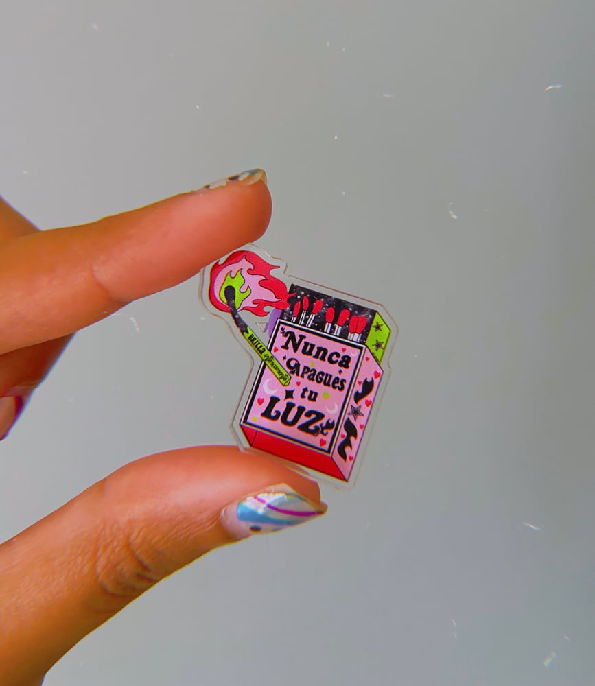 Image of Shine Bright Matchbox pin