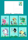 UNIQUE UNICORNS POSTCARD SET