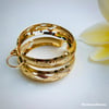 14K Gold Vermeil Summer Solstice Hoops