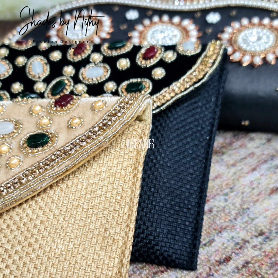 Image of  Grey Clutch Purse 