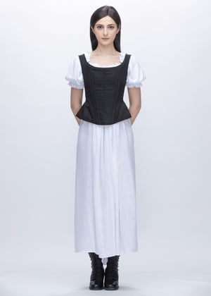 Image of Lady Jane Corset Vest In Cotton