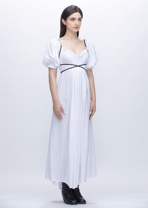 Image of Suri Lace Up Multi Way Dress in White