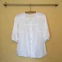 Image 2 of Linen Button Down