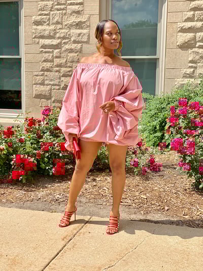 Image of KIMBERLY | MAUVE  DRESS