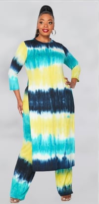 Image 1 of The Lovely Lady 2pc tunic pant set