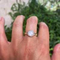 Image 2 of Aquamarine talisman ring