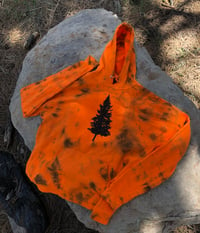 Image 1 of Orange Pine Tree Hoodie