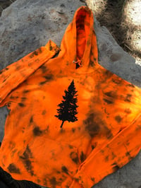 Image 2 of Orange Pine Tree Hoodie