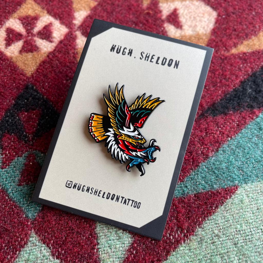 Eagle Enamel Pin Badge 