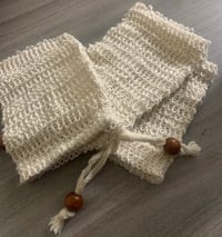 Exfoliating mesh cloth