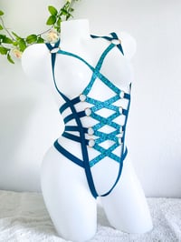 Corset Harness - PEACOCK