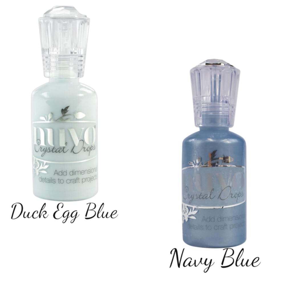 Nuvo Crystal Drops - DUCK EGG BLUE - By Tonic Studio – Hallmark