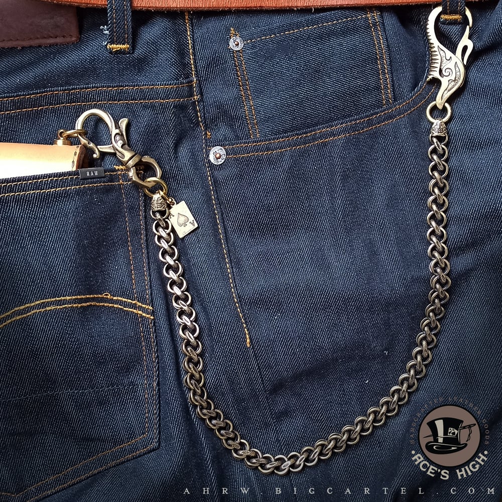 Image of 'ACE OF SPADE' WALLET CHAIN