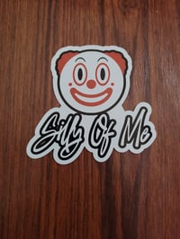 Image 1 of Silly clown sticker 