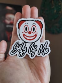 Image 2 of Silly clown sticker 
