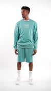BRAND ID Aqua Sweatshirt & Shorts