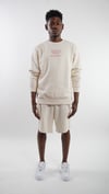 BRAND ID Marshmallow Sweatshirt  & Shorts