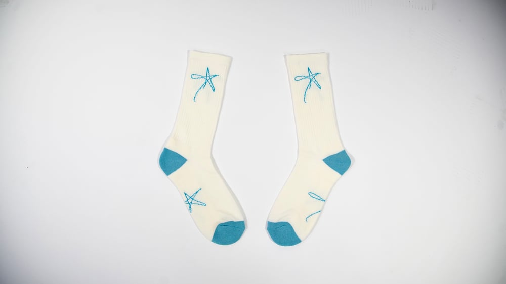 Image of StarrOfTheShow Logo Socks