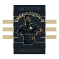 Moussa Dembélé - pin badge & stickers