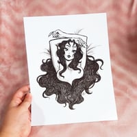 Image 3 of Vampire Evelyn Print