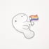 Pride Manatee Sticker Pack Image 4