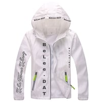 Fresh White Wavy BeLee-DAT Jacket