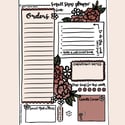 SMALL BUSINESS PLANNER WITH STICKERS