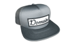 Domain Patch Trucker Hat - Charcoal Gray 