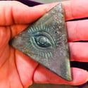 Labradorite All Seeing Eye Carving