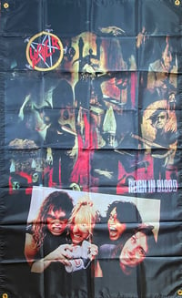 Image 2 of Slayer " Reign In Blood " Banner / Tapestry / Flag  