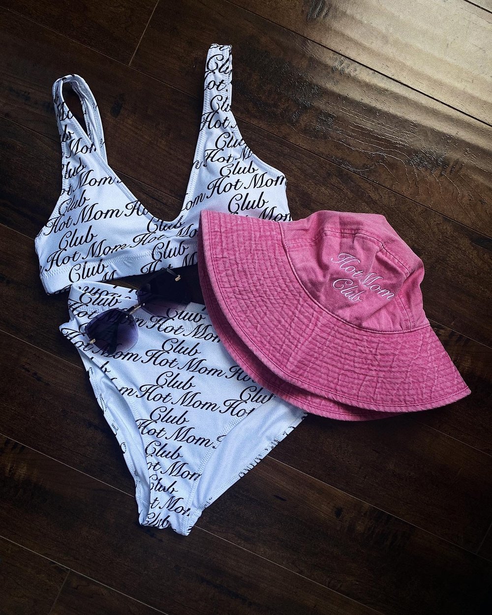 Image of RECYCLED HIGH-WAISTED BIKINI SET