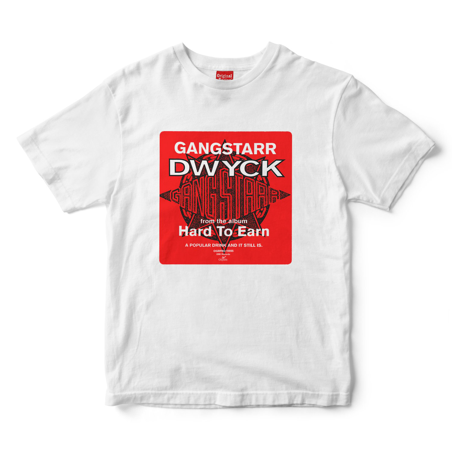 The Classic Hype Sticker Edition Tee #2: DWYCK - White