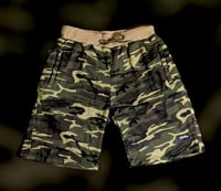 Image 1 of “KapSean” Camo Shorts