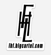 "LHF" STICKER
