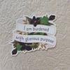 Glorious purpose sticker