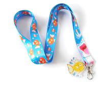 Image 1 of Magikarp and Gyarados Lanyard