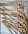 Personalised Coat Hangers -Set of 6