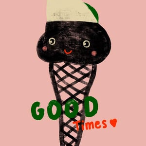 Image of Affiche Good times