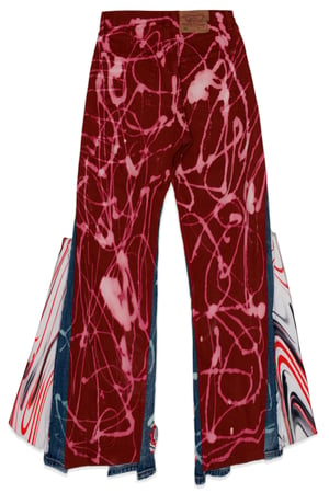 Image of MASSTAK - Red Levis Rocket Jeans