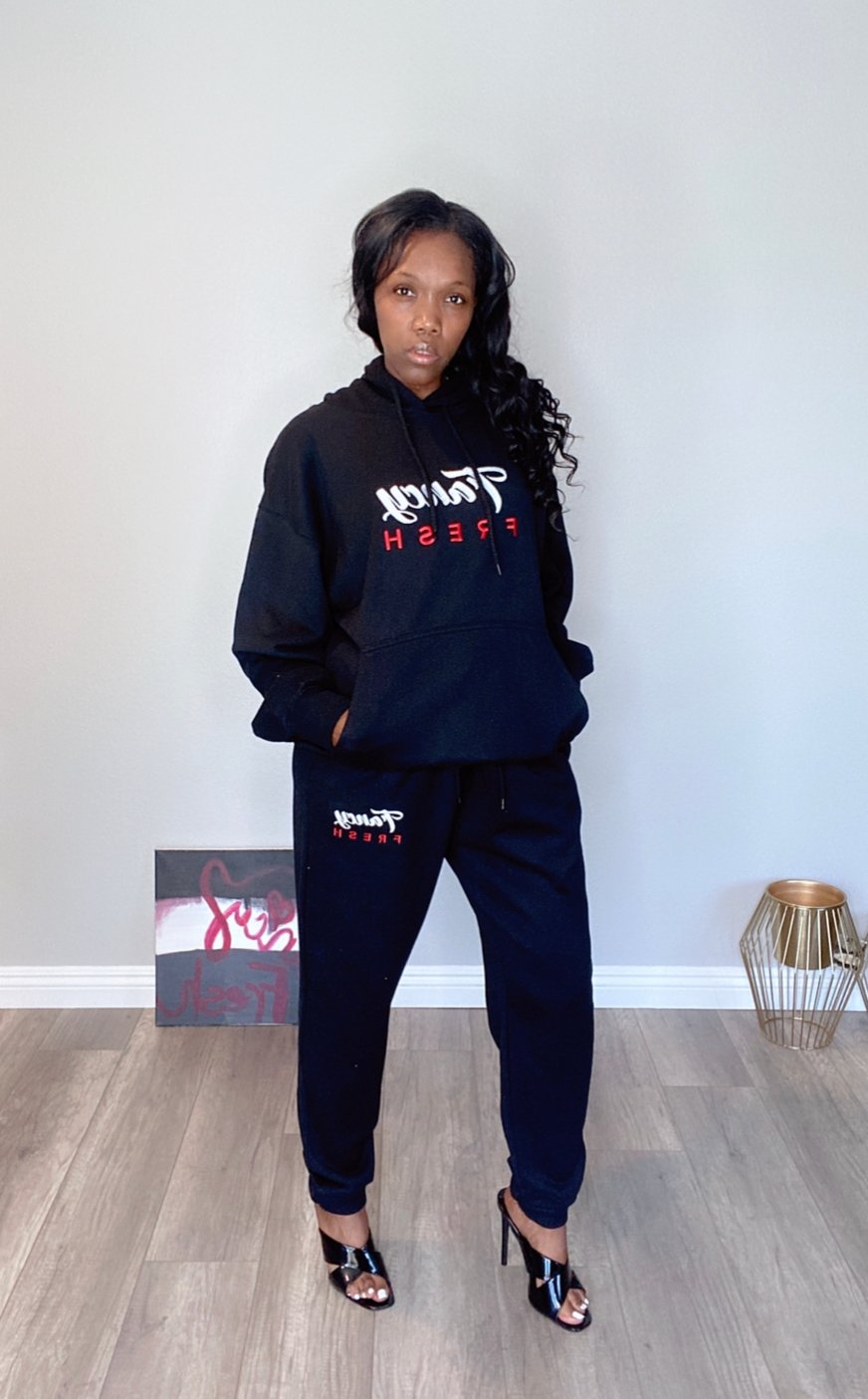 Signature Black Jogger Set