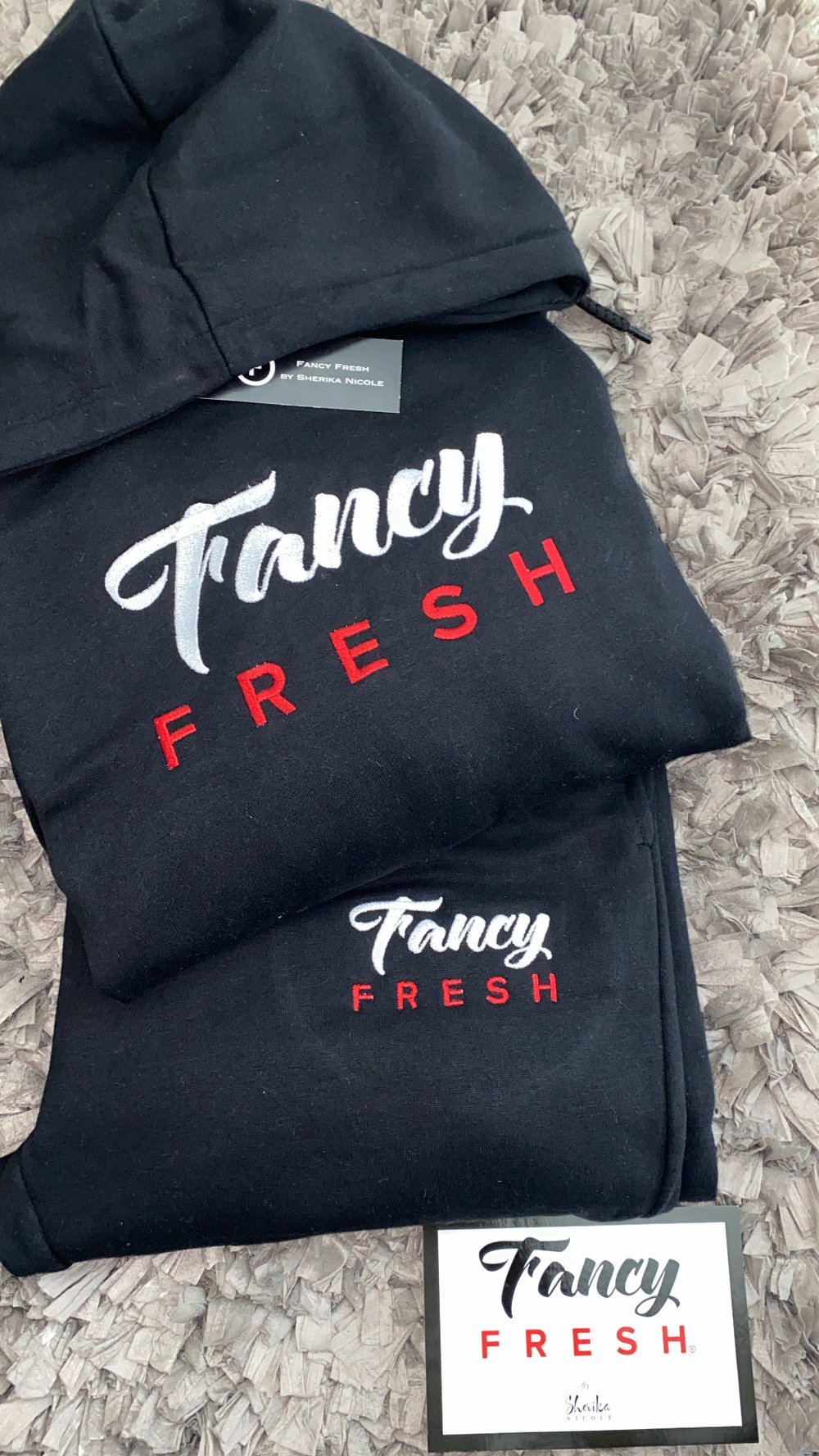 Signature Black Jogger Set