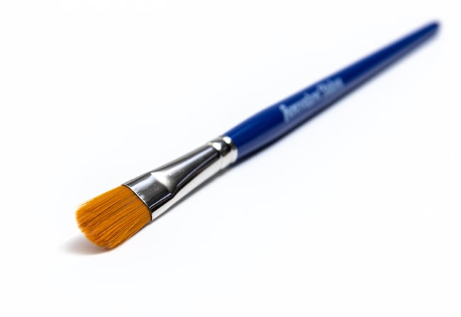 12mm Filbert Premium Bristle Brush