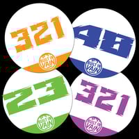 Image 2 of Track Number Plates - Square & Round