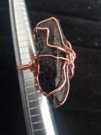 Image 3 of Tourmaline Copper Wrapped Ring