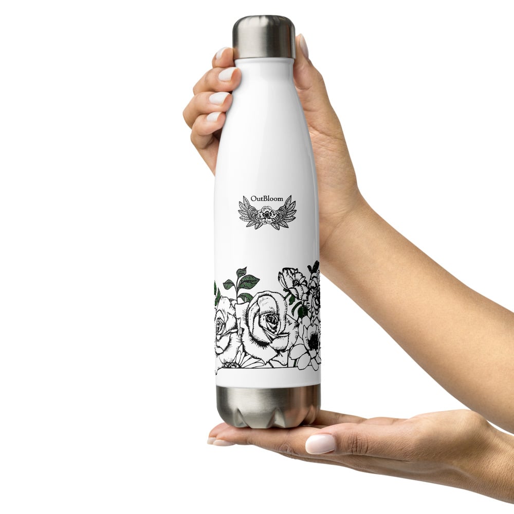 Image of Outbloom Signature Floral Water Bottle