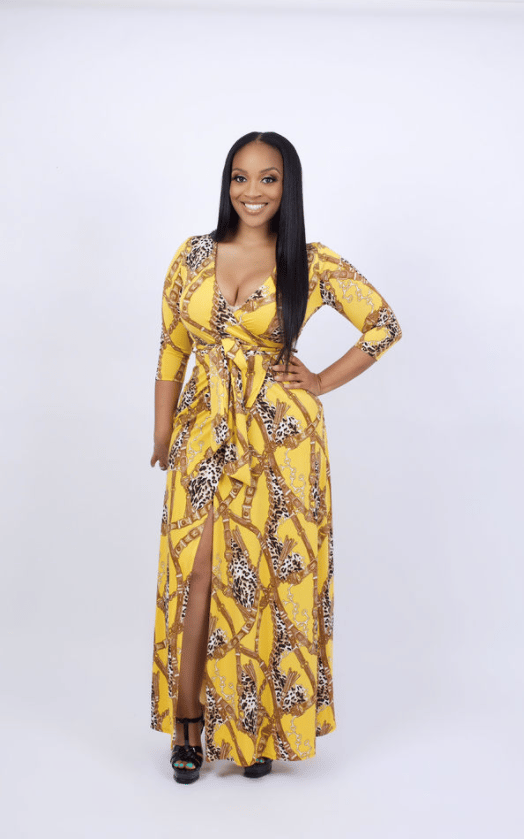 Image of Yellow Maxi Dress