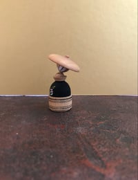 Image 2 of For Elaine / Tiny tiny hat kokeshi