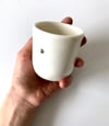 Montblanc coffee cup with personalised letter