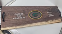 Image 1 of Custom Packers Charcuterie Board