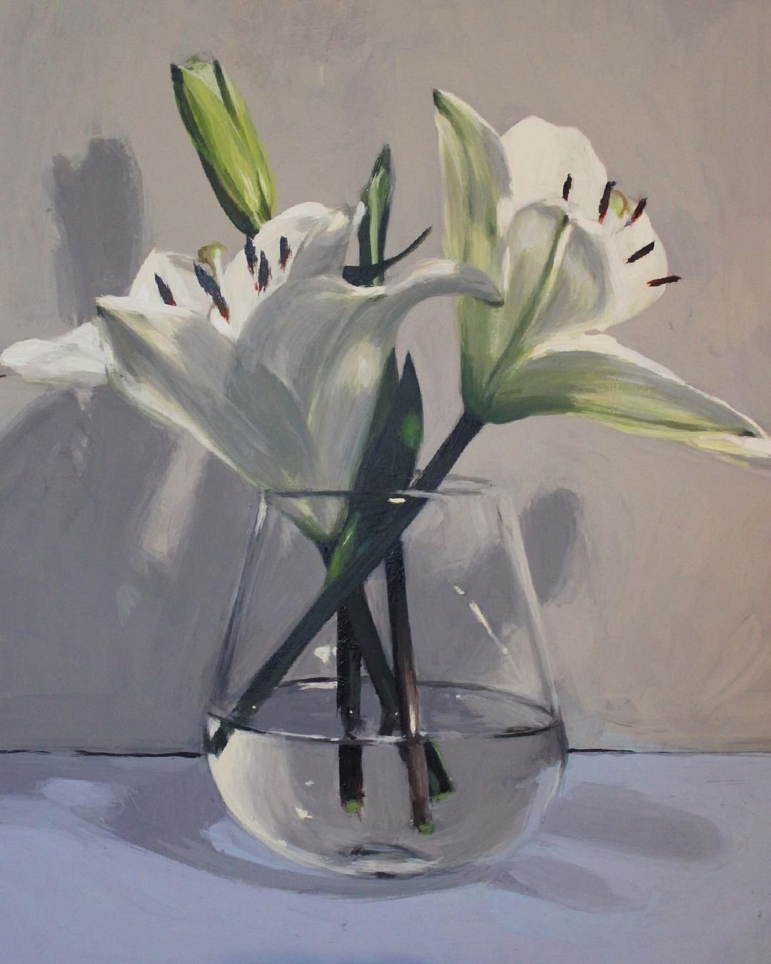 Image of Lillies (Original)